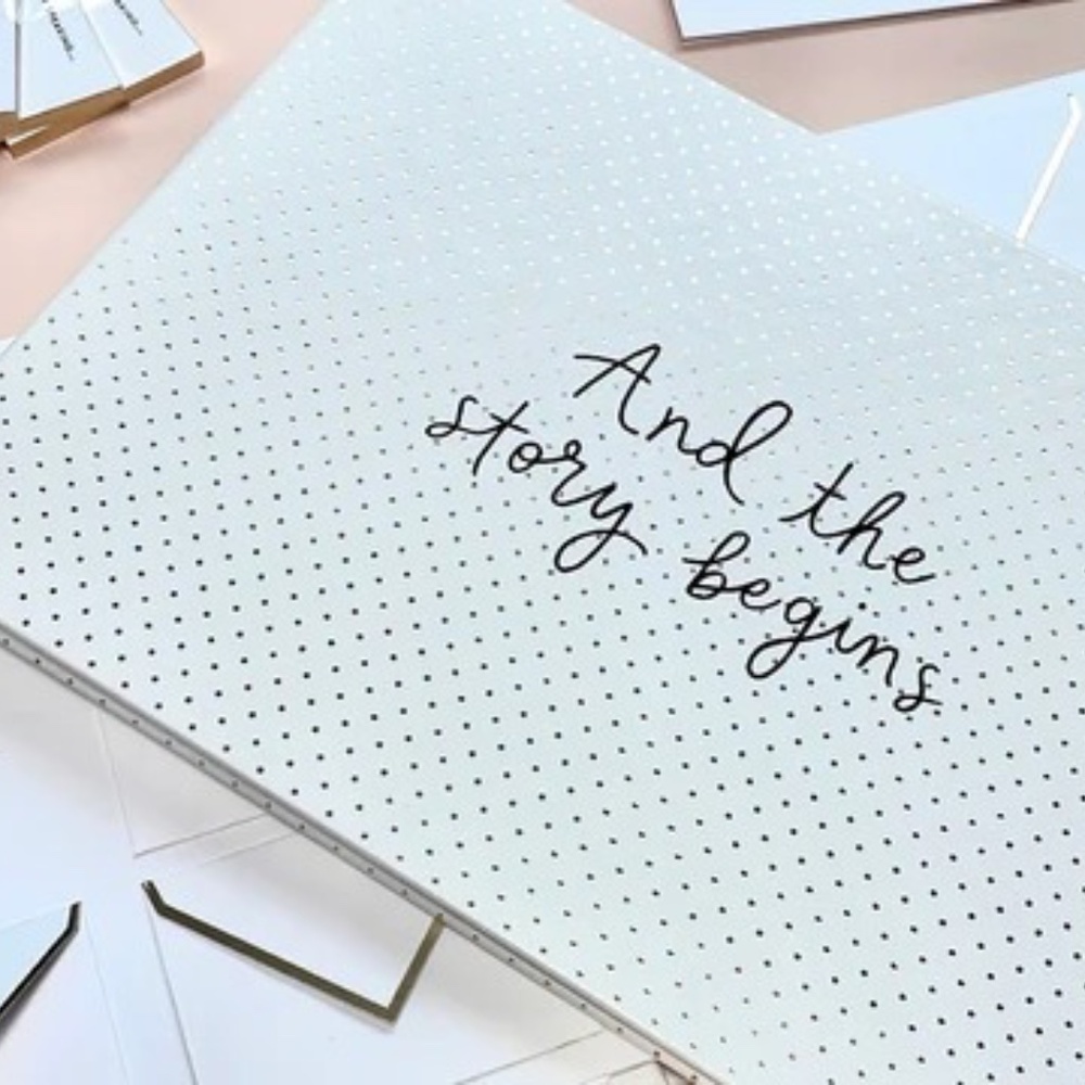 NWT! ♠️ Kate spade bridal book set with note cards, envelopes and seals.